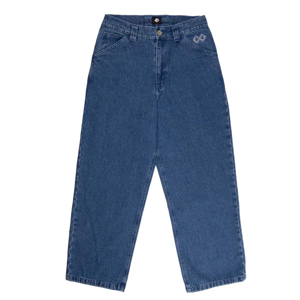 MAGENTA LEDGE DENIM PANTS  - Tôpette Skateboards & Lifestyle